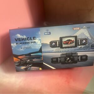 Blackbox DVR 4-Lens WiFi Dash Camera NEW IN BOX